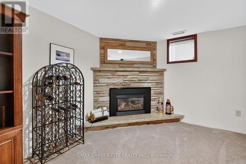 120 Kinross Street, Haldimand, ON - Indoor Photo Showing Living Room With Fireplace