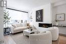 424 Clendenan Avenue, Toronto, ON  - Indoor Photo Showing Living Room With Fireplace 