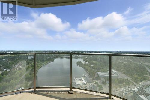 3907 - 805 Carling Avenue, Ottawa, ON - Outdoor With Balcony With View