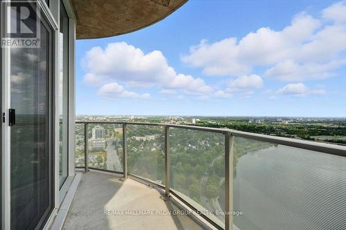 3907 - 805 Carling Avenue, Ottawa, ON - Outdoor With Balcony With View With Exterior