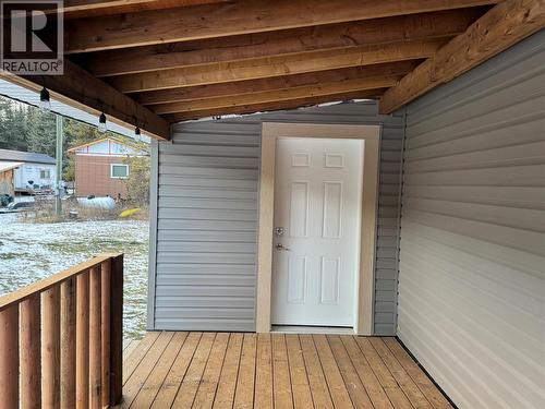 Deck/ Entry to storage - 2779 Dejordie Road Unit# 26, Golden, BC 