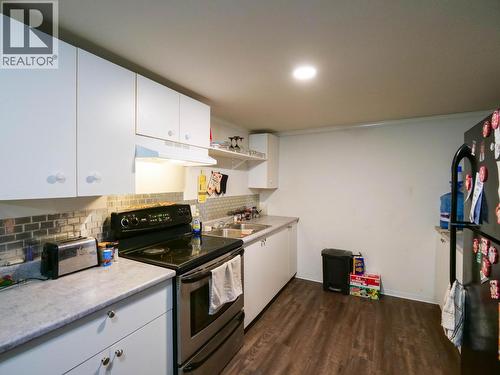 2630 Norwood Road, Quesnel, BC - Indoor Photo Showing Kitchen With Double Sink