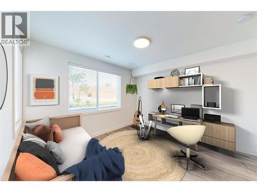 Virtual Staging - Lower Floor - Student Room - 610 Academy Way Unit# 114, Kelowna, BC - Indoor