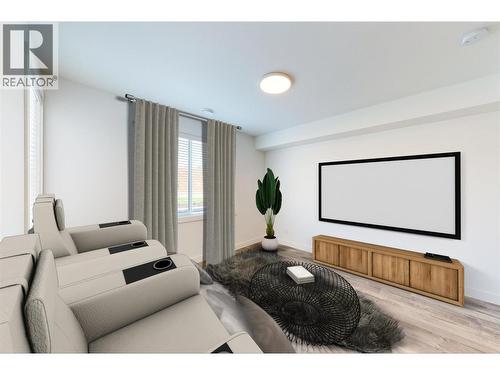 Virtual Staging - Lower Floor - Movie Room - 610 Academy Way Unit# 114, Kelowna, BC - Indoor