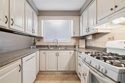 10 Finch Place, Hamilton, ON - Indoor Photo Showing Kitchen With Double Sink
