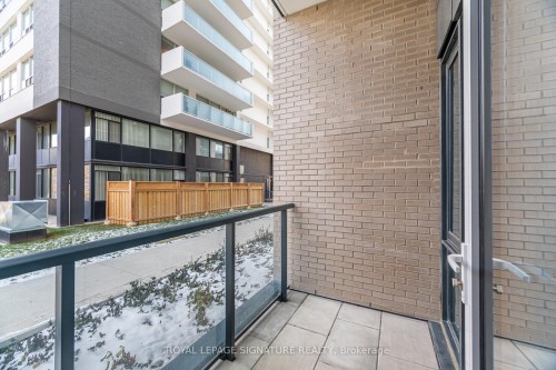 109-293 The Kingsway N/A, Toronto, ON - Outdoor With Balcony With Exterior