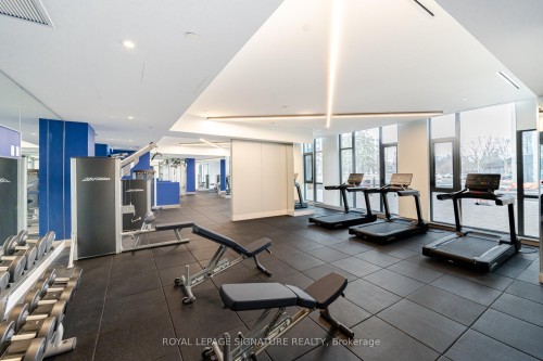 109-293 The Kingsway N/A, Toronto, ON - Indoor Photo Showing Gym Room