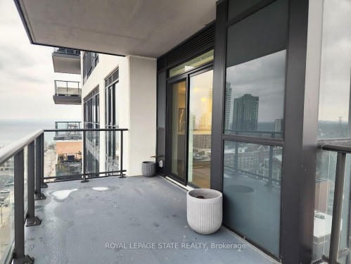 1202-2007 James Street, Burlington, ON - Outdoor With Balcony With Exterior