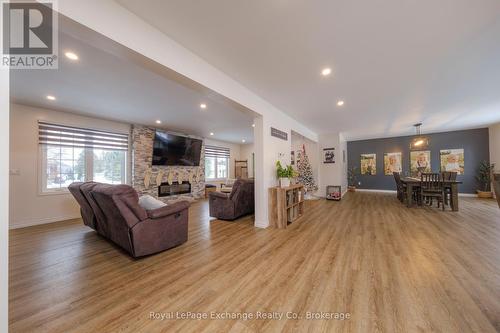 482 Wolsley Street, Huron-Kinloss (Lucknow), ON - Indoor Photo Showing Other Room With Fireplace