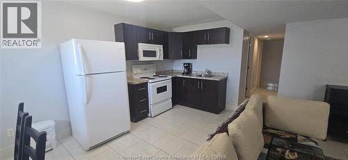 1551 Dobrich Street Unit# Lower, Windsor, ON - Indoor Photo Showing Kitchen