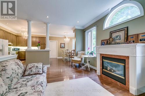 157 Creek Path Avenue, Oakville, ON - Indoor Photo Showing Living Room With Fireplace