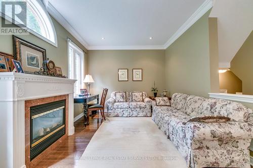 157 Creek Path Avenue, Oakville, ON - Indoor Photo Showing Living Room With Fireplace
