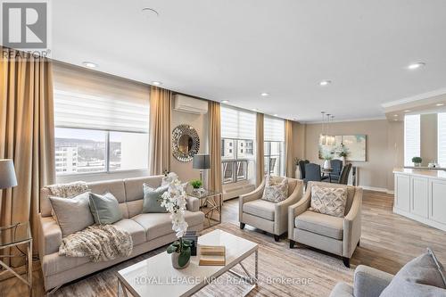 1202 - 15 Towering Heights Boulevard, St. Catharines (Glendale/Glenridge), ON - Indoor Photo Showing Living Room