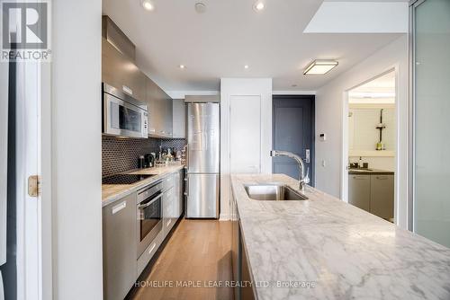 2102 - 88 Park Lawn Road, Toronto, ON - Indoor Photo Showing Kitchen With Upgraded Kitchen