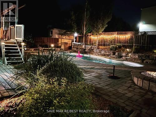 268 Manchester Road, Kitchener, ON - Outdoor With In Ground Pool With Deck Patio Veranda