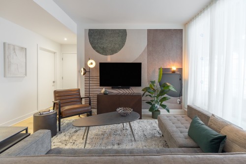 Living Room - 1209-200 Rue Marie-Charles-Le Moyne, Longueuil (Le Vieux-Longueuil), QC - Indoor Photo Showing Living Room