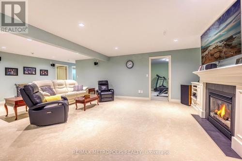 1221 Mike Weir Drive, Sarnia, ON - Indoor With Fireplace