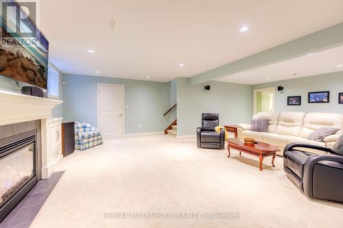 1221 Mike Weir Drive, Sarnia, ON - Indoor With Fireplace