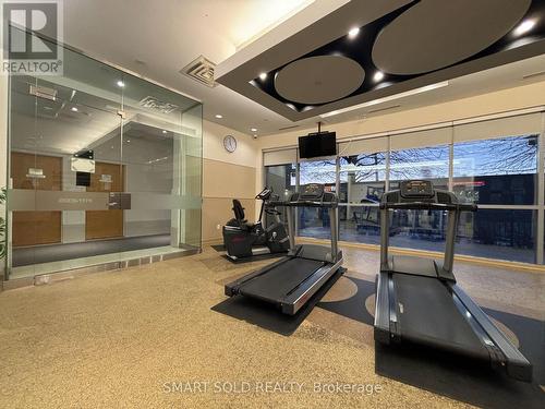 2310 - 83 Borough Drive, Toronto, ON - Indoor Photo Showing Gym Room