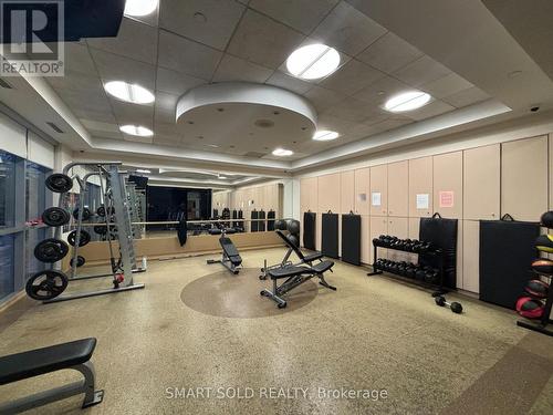2310 - 83 Borough Drive, Toronto, ON - Indoor Photo Showing Gym Room