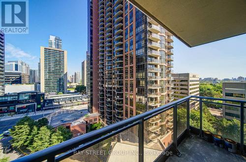 1104 - 23 Sheppard Avenue E, Toronto, ON - Outdoor With Balcony