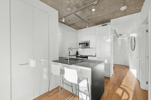 Kitchen - 1102-1265 Rue Lambert-Closse, Montréal (Ville-Marie), QC - Indoor Photo Showing Kitchen With Upgraded Kitchen