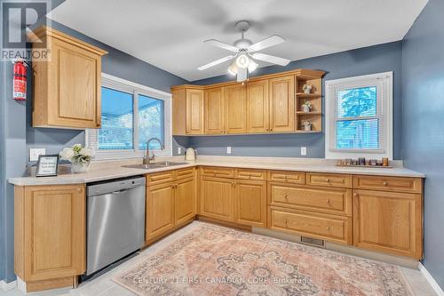 756 Cheapside Street, London East (East C), ON - Indoor Photo Showing Kitchen With Double Sink