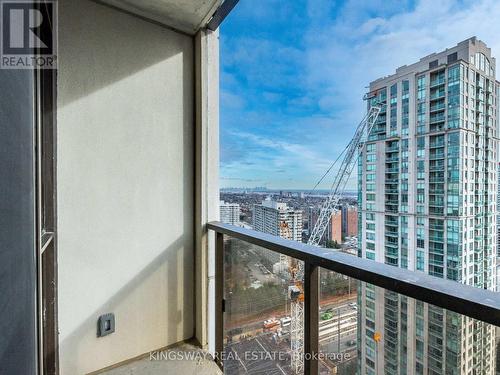 2105 - 30 Elm Drive, Mississauga, ON - Outdoor With Balcony