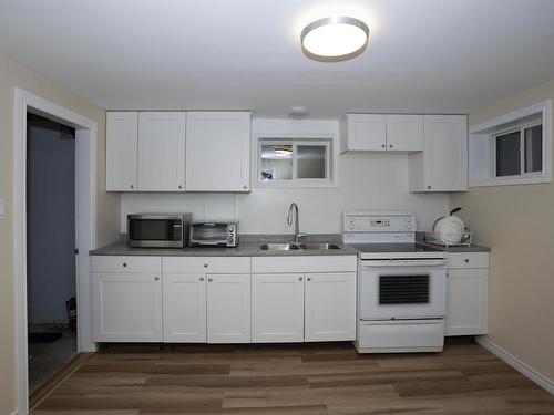 263 Empress Avenue S, Thunder Bay, ON - Indoor Photo Showing Kitchen With Double Sink