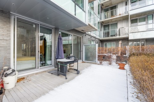 Terrasse - B101-2301 Rue St-Patrick, Montréal (Le Sud-Ouest), QC - Outdoor With Exterior