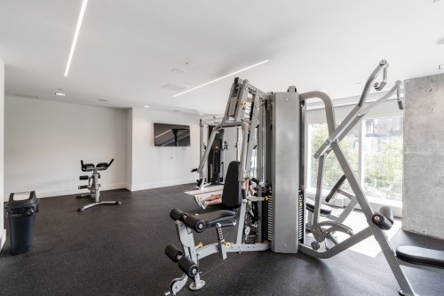 Salle d'exercice - 1408-1400 Boul. René-Lévesque O., Montréal (Ville-Marie), QC - Indoor Photo Showing Gym Room