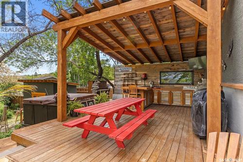 225 3Rd Street E, Regina Beach, SK - Outdoor With Deck Patio Veranda With Exterior