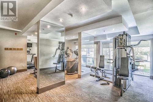 318 - 570 Lolita Gardens, Mississauga, ON - Indoor Photo Showing Gym Room