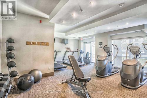 318 - 570 Lolita Gardens, Mississauga, ON - Indoor Photo Showing Gym Room