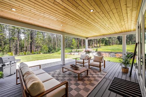 4135 June Springs Road, Kelowna, BC - Outdoor With Deck Patio Veranda With Exterior