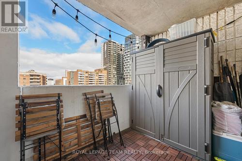 BALCONY as in ORIGINAL PHOTO - 901 - 200 Bay Street, Ottawa, ON - Outdoor With Exterior