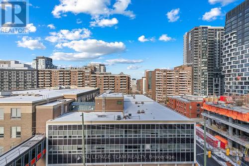 Northern view on balcony - 901 - 200 Bay Street, Ottawa, ON - Outdoor