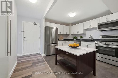 #6 Unit entrance virtually enhanced - 901 - 200 Bay Street, Ottawa, ON - Indoor Photo Showing Kitchen