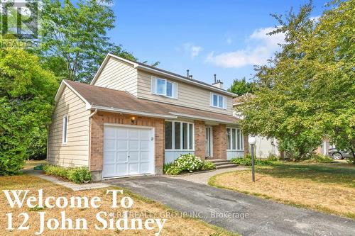 12 JOHN SIDNEY CRESCENT  Ottawa, ON K2S 1J7