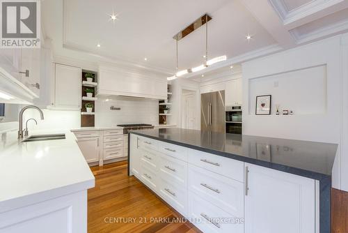 16 Flatbush Avenue, Vaughan, ON - Indoor Photo Showing Kitchen With Double Sink With Upgraded Kitchen