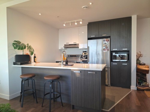 Cuisine - 1108-6900 Boul. Newman, Montréal (Lasalle), QC - Indoor Photo Showing Kitchen With Upgraded Kitchen
