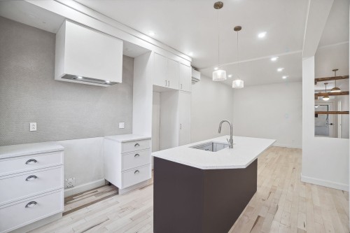 Kitchen - 570 Rue De Ville-Marie, Montréal (Mercier/Hochelaga-Maisonneuve), QC - Indoor Photo Showing Kitchen With Upgraded Kitchen