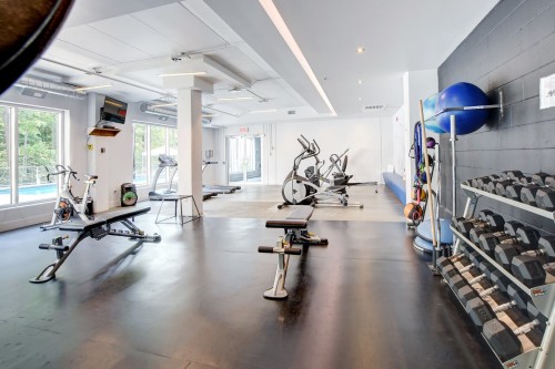 Salle d'exercice - 403-281 Ch. Du Bas-De-Ste-Thérèse, Blainville, QC - Indoor Photo Showing Gym Room