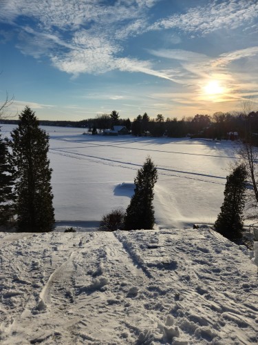 Extérieur - 661 Ch. Du Lac-Connelly, Saint-Hippolyte, QC - Outdoor With Body Of Water With View