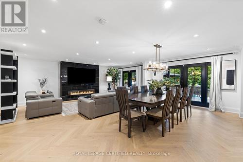 5103 Royal Mills Court, Mississauga, ON - Indoor With Fireplace