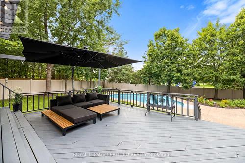 5103 Royal Mills Court, Mississauga, ON - Outdoor With In Ground Pool With Deck Patio Veranda With Exterior