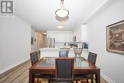 Dining room combined with kitchen and living room - 