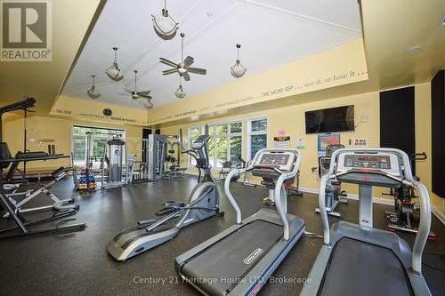 Community Center - workout facility - 32 Sunrise Court, Fort Erie (Ridgeway), ON - Indoor Photo Showing Gym Room