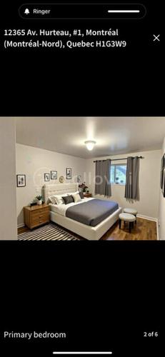 Chambre à coucher principale - 1-12365 Av. Hurteau, Montréal (Montréal-Nord), QC - 