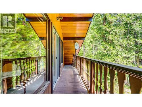 58 Walker Road, Enderby, BC - Outdoor With Balcony With Exterior